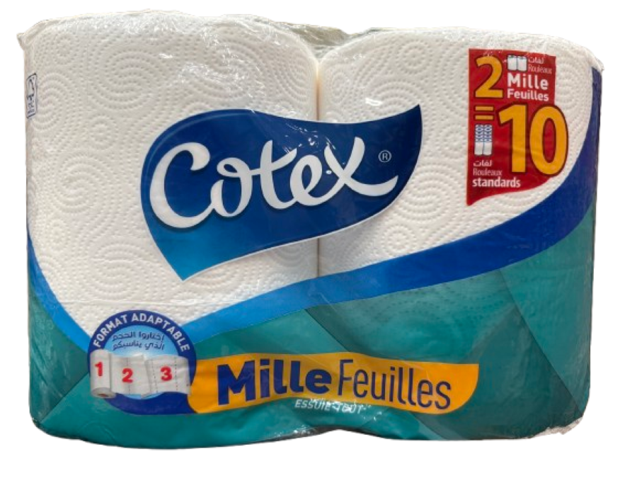 COTEX Mille-Feuilles Jumbo Kitchen Rolls (2 rolls) - COMING SOON