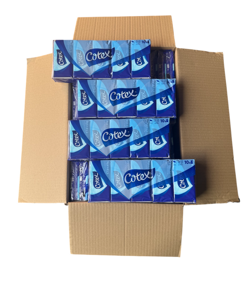 COTEX Classic Pocket Facial Tissues 3-Ply (24 units)