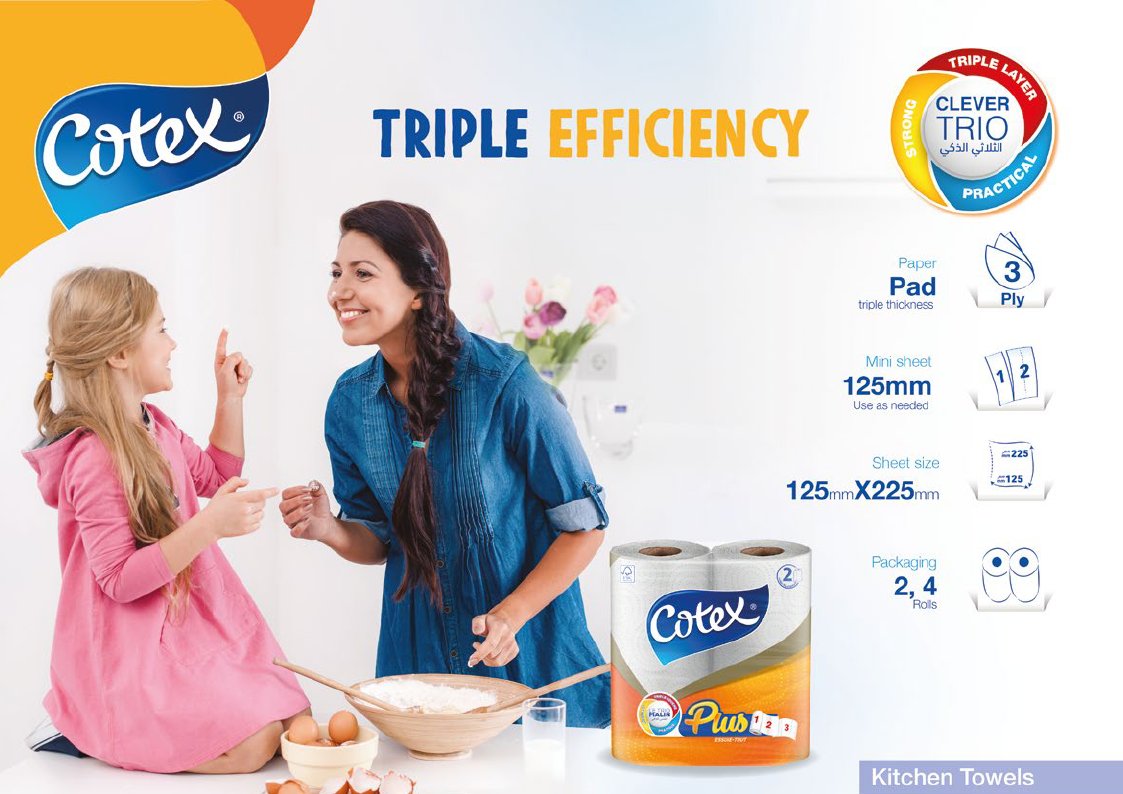 COTEX Plus Kitchen Rolls - COMING SOON