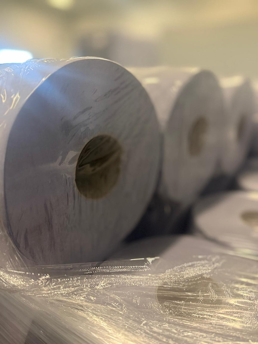 6 pack Blue Centrefeed/Wiper Rolls (150 meters)